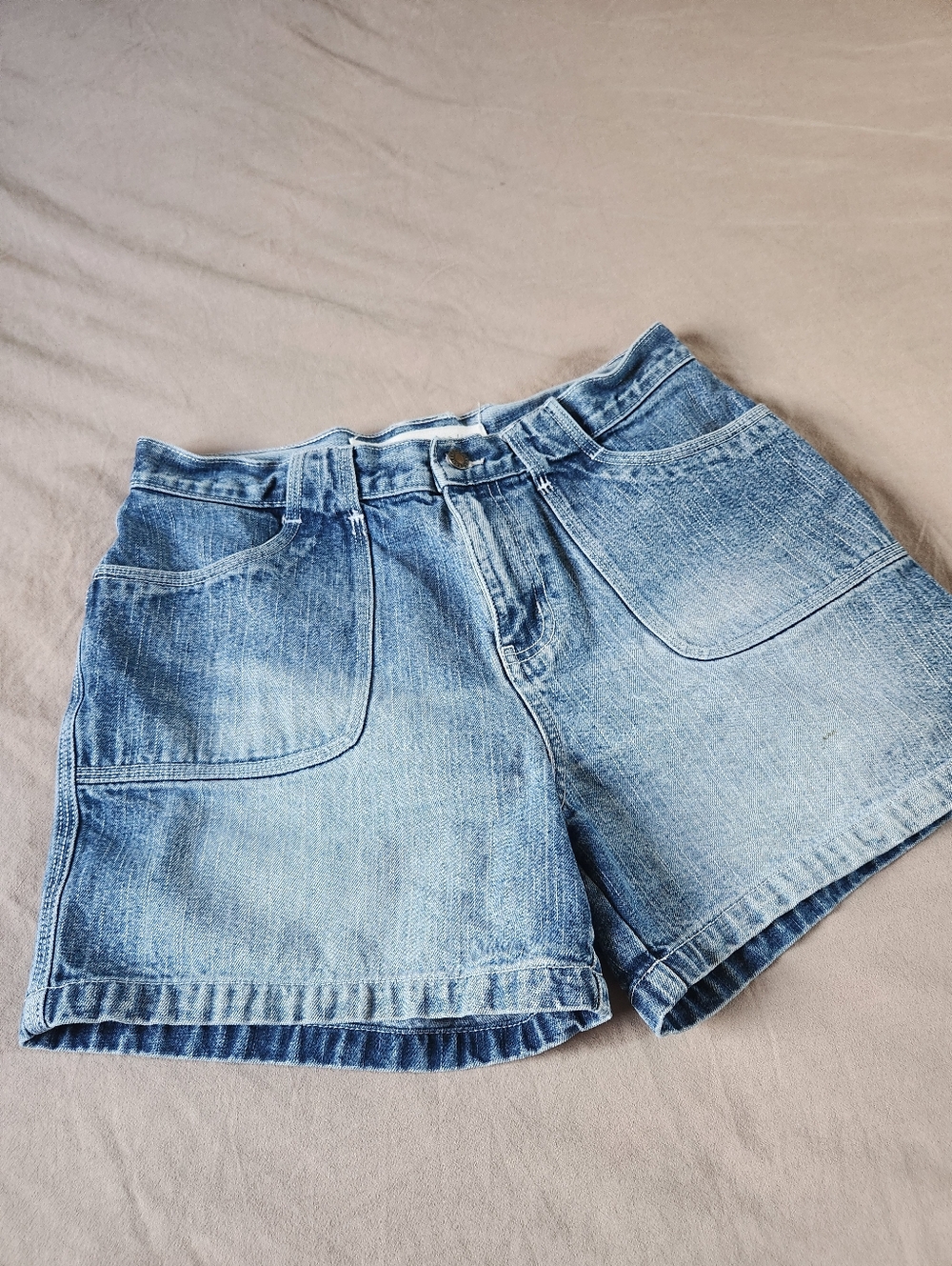 Nevada Jean USA Vintage Denim Shorts High Waisted Mom Shorts - Size 6 - Picture 2 of 12